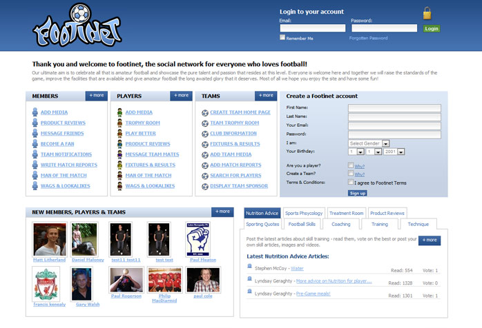 footinet Footinet ScreenShot